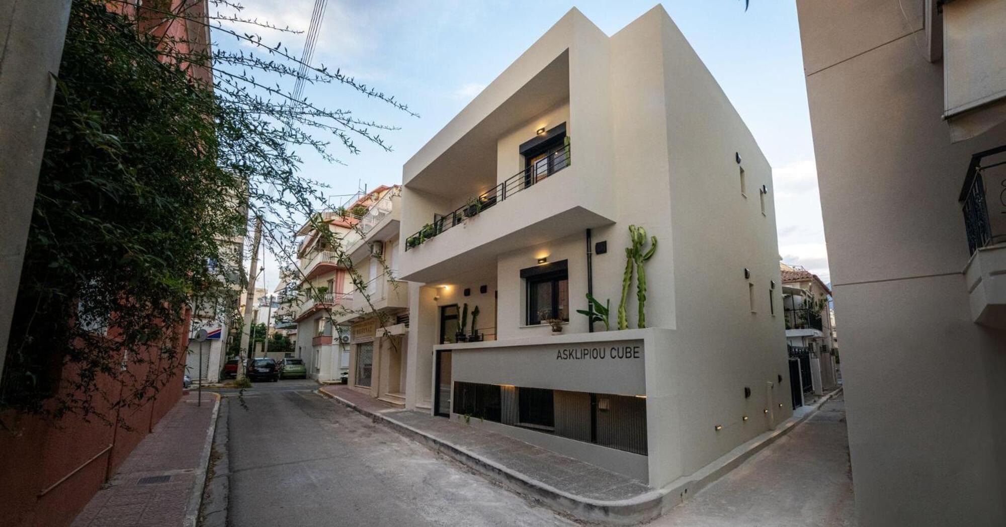 Asklipiou Cube - Kalamata Mediterranean Suites Dış mekan fotoğraf